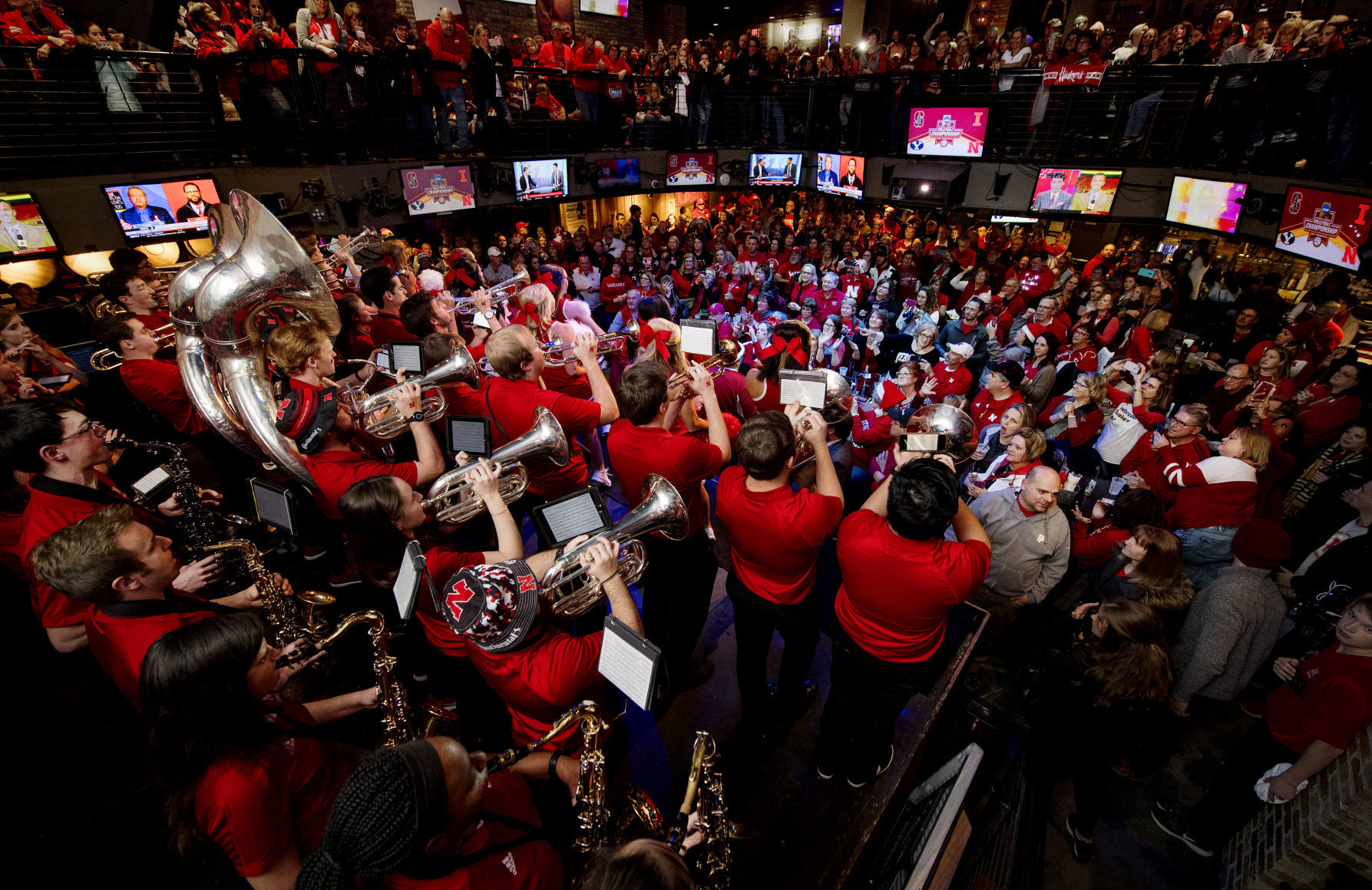 Nebraska volleyball vs. Illinois, 12.13